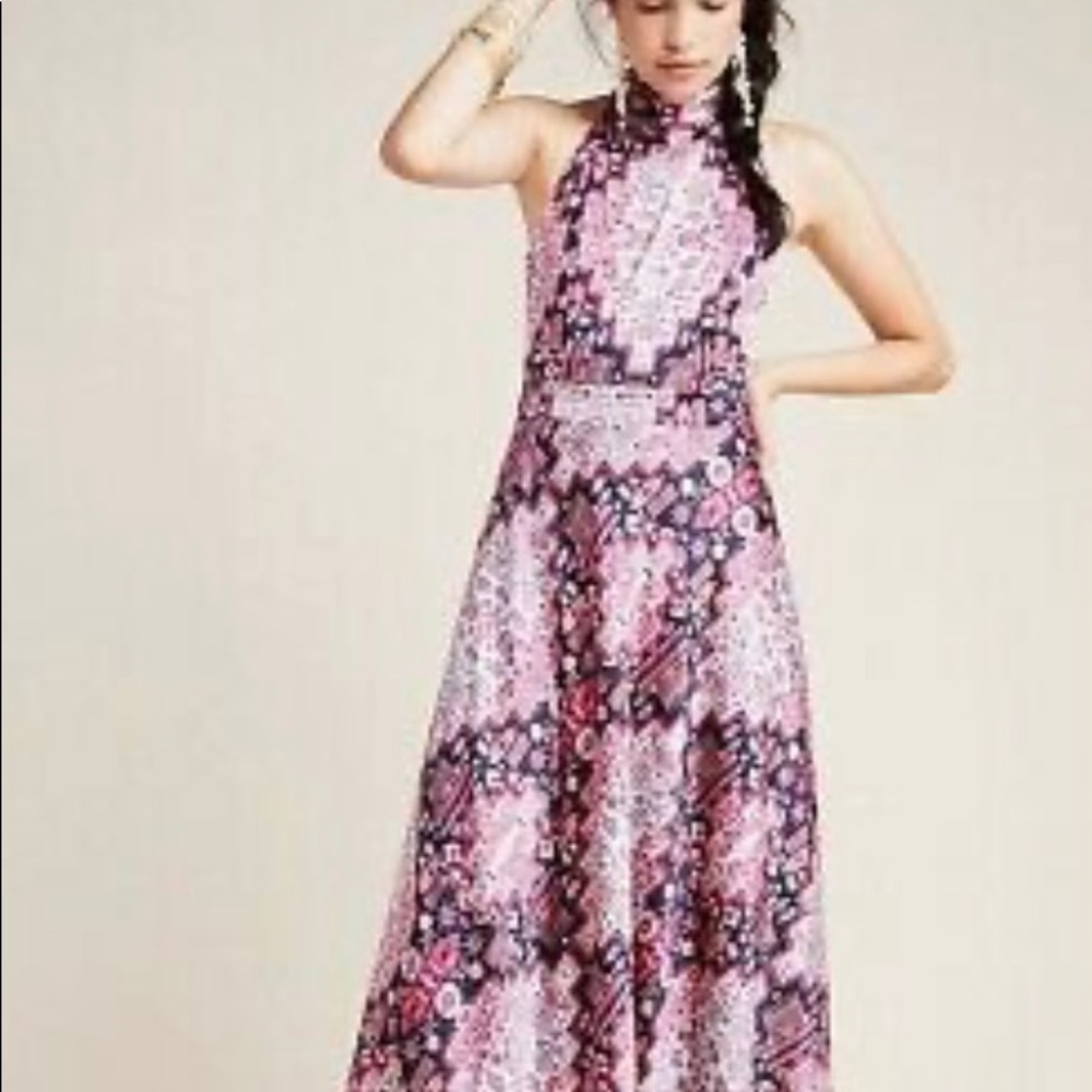 NWOT Anthropologie/Nicole Miller Serena Maxi 6